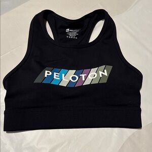NWT black Peloton sports bra size XS
